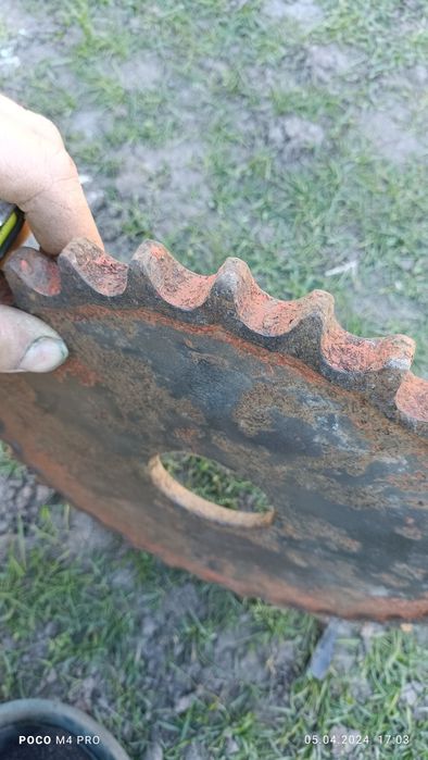 Шестерня вінець 32 зуба редуктор