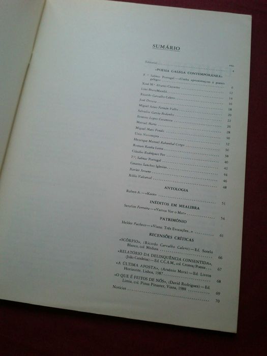 Mealibra-Revista de Cultura do Alto Minho-1982/1989