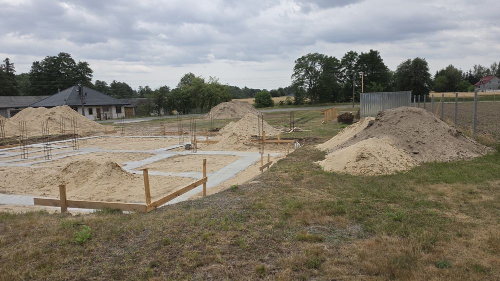 Działka budowlana 2481 m² z pozwoleniem na budowę i rozpoczętą inwestycją – Smogorzów, gm. Puławy - Widok 4
