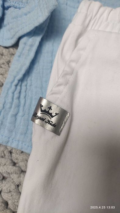 Elegancki komplet dla chłopca 92/98 Royal Kids koszula i spodnie