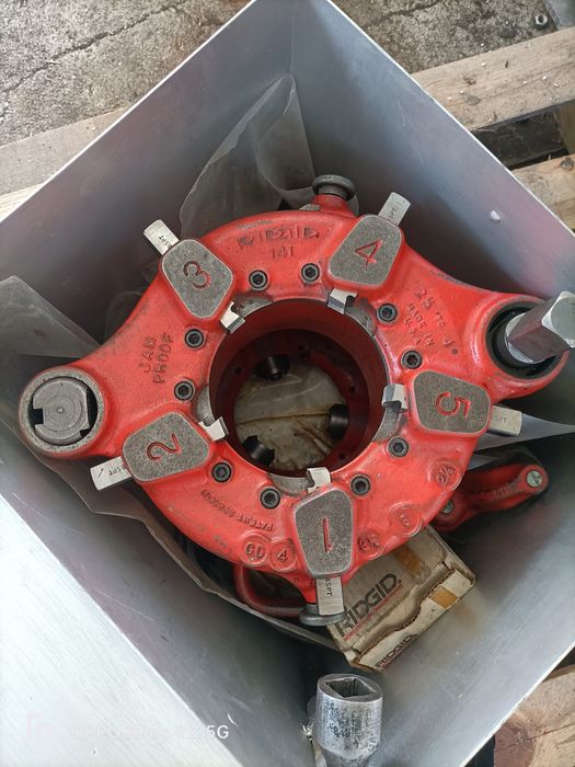 Máquina abrir rosca RIDGID 535, Cabeçotes RIDGID ,4 e 6 Novos