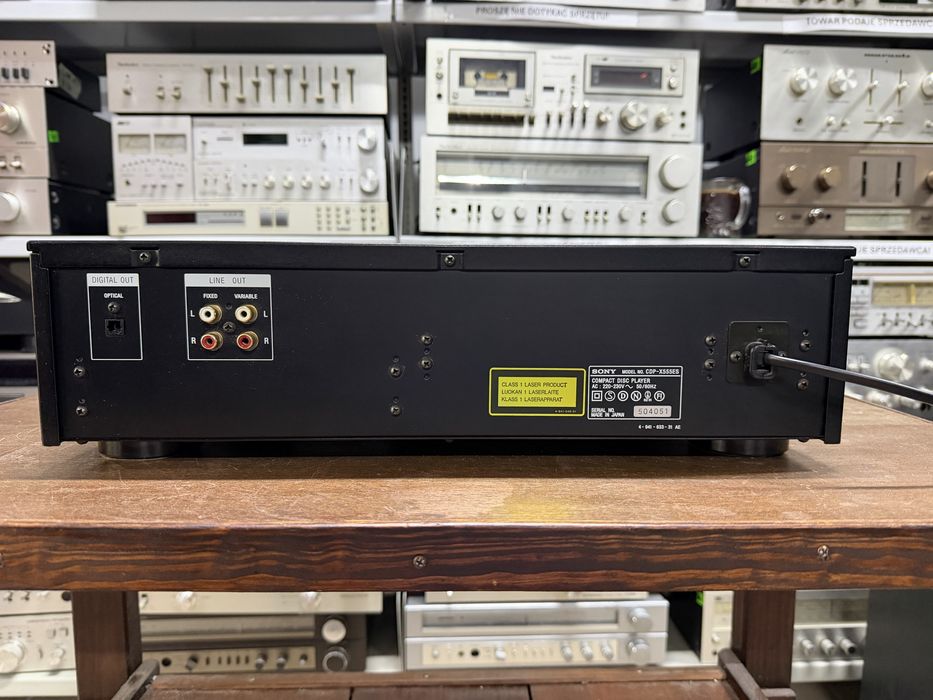 ‼️ Sony CDP-X555ES – Referencyjny Odtwarzacz CD Hi-Fi z Prestiżowej Serii ES | Audio Room
