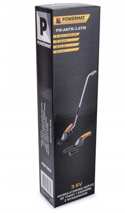 Akumulatorowe NOŻYCE Do Trawy Krzewów Żywopłotu