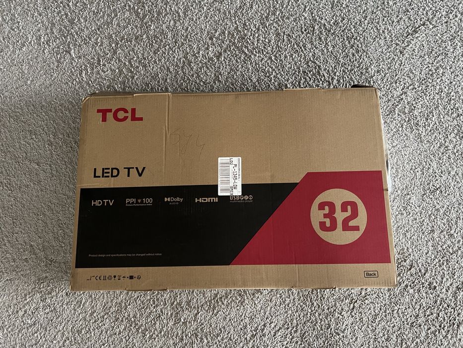 TCL 32” HD 32D4300 LED telewizor nowy