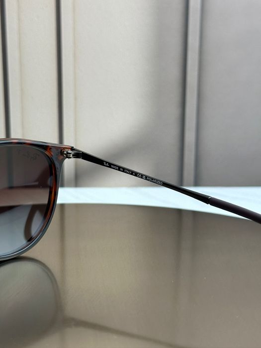 Сонцезахисні окуляри Ray-Ban Erika RB4171 гавана коричнева лінза круглі жіночі оригінал