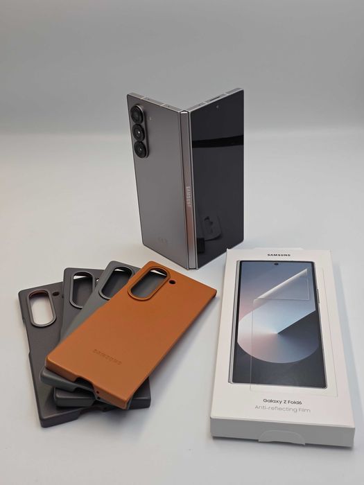 Samsung Galaxy Z Fold6 512GB GRATIS FOLIA, 4 ETUI GWARANCJA 6 miesięcy