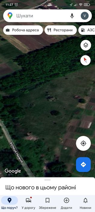 Ділянки під забудову 0,3506 га. с.Леськи по