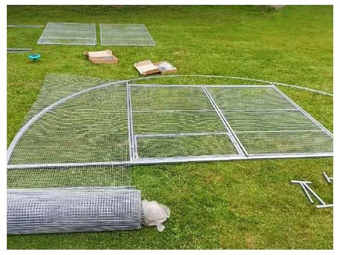 Woliera, wybieg do kurnika dla kur, kaczek, ptaków, 3x4m, cała Polska!