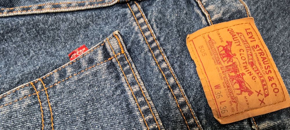 Джинси Levis 505 W36L36 Made in USA