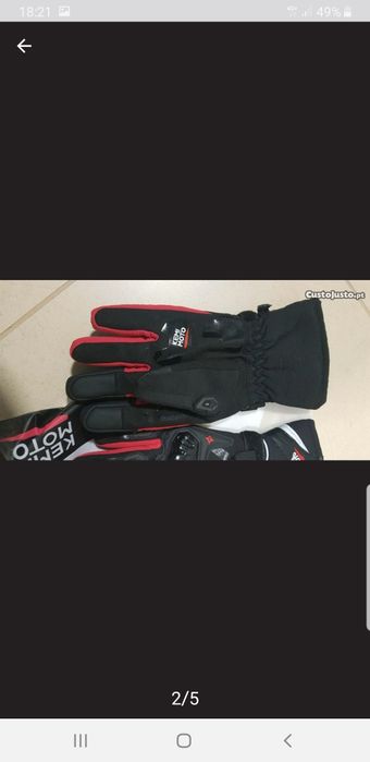 Luvas de inverno Para Mota