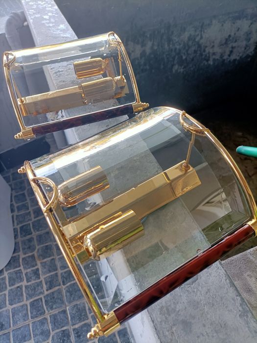 2 candeeiros de parede interior