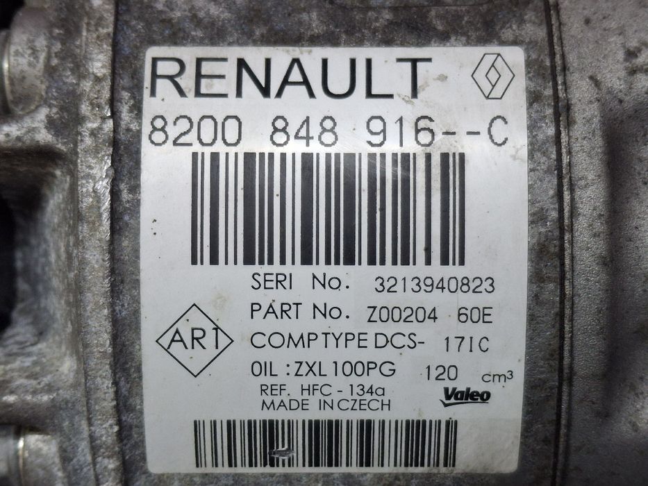 Compressor AC RENAULT Master III Chassis (EV/HV/UV)