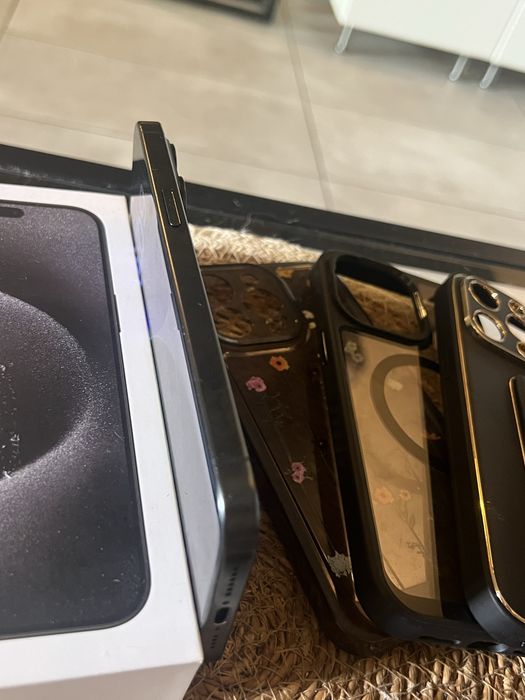 Iphone 15 pro max 256 gb black titanum