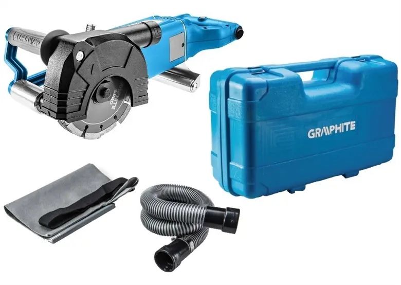 BRUZDOWNICA GRAPHITE PRO 2400W – WYNAJEM  wypożyczalnia sprzetu budowlanego ogrodniczego