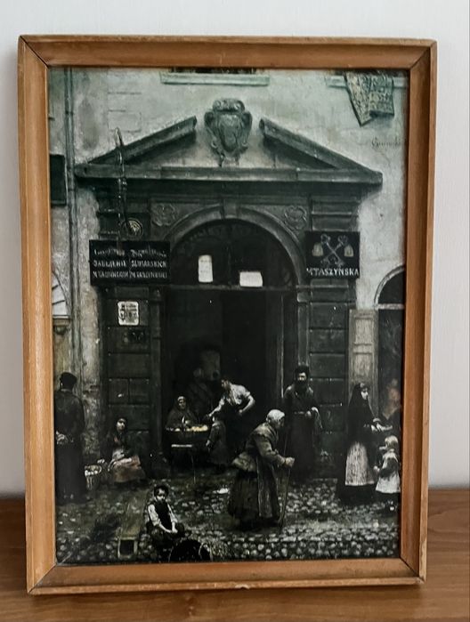 Obraz „Brama na Starym Mieście w Warszawie”