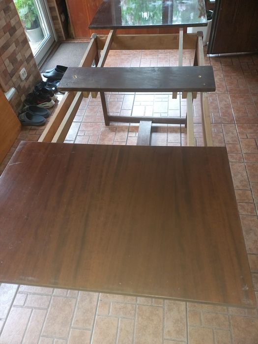 Продам стол раскладной 1.2/2.20×0.75 натуральное дерево