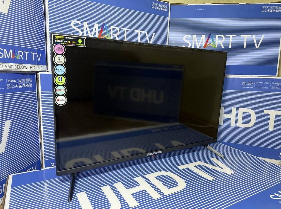 Телевизор 4k Samsung 32 Smart TV Android 15. Есть самовывоз. Гарантия