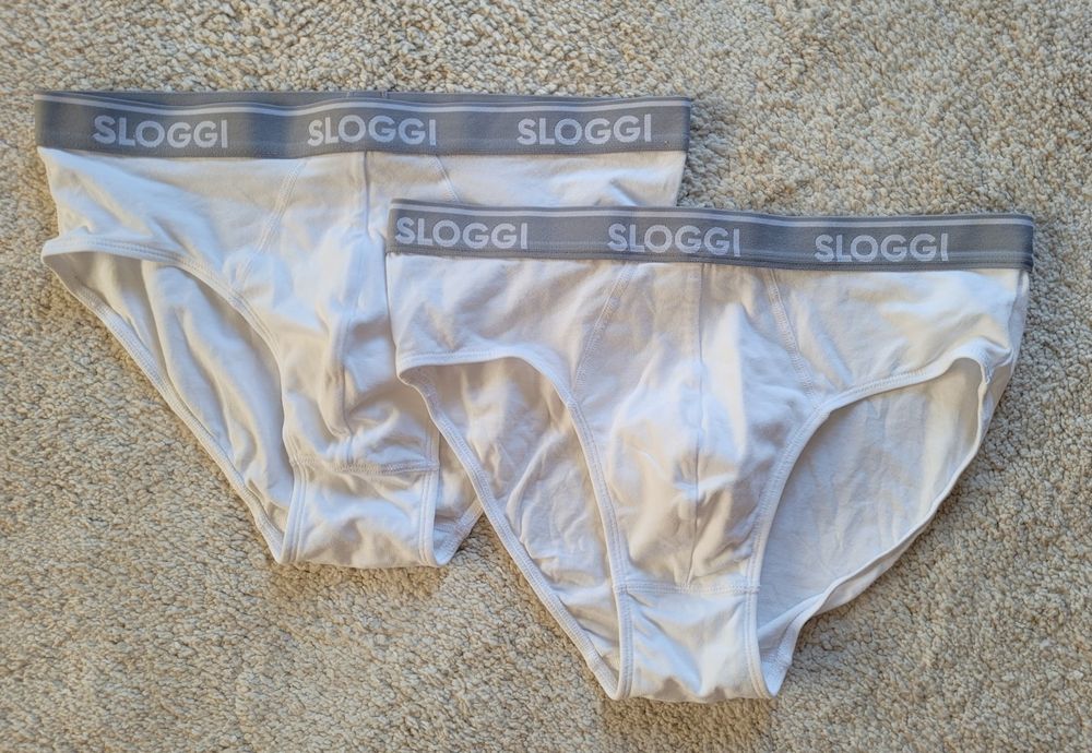 Nowe SLOGGI męskie slipy briefs, roz L