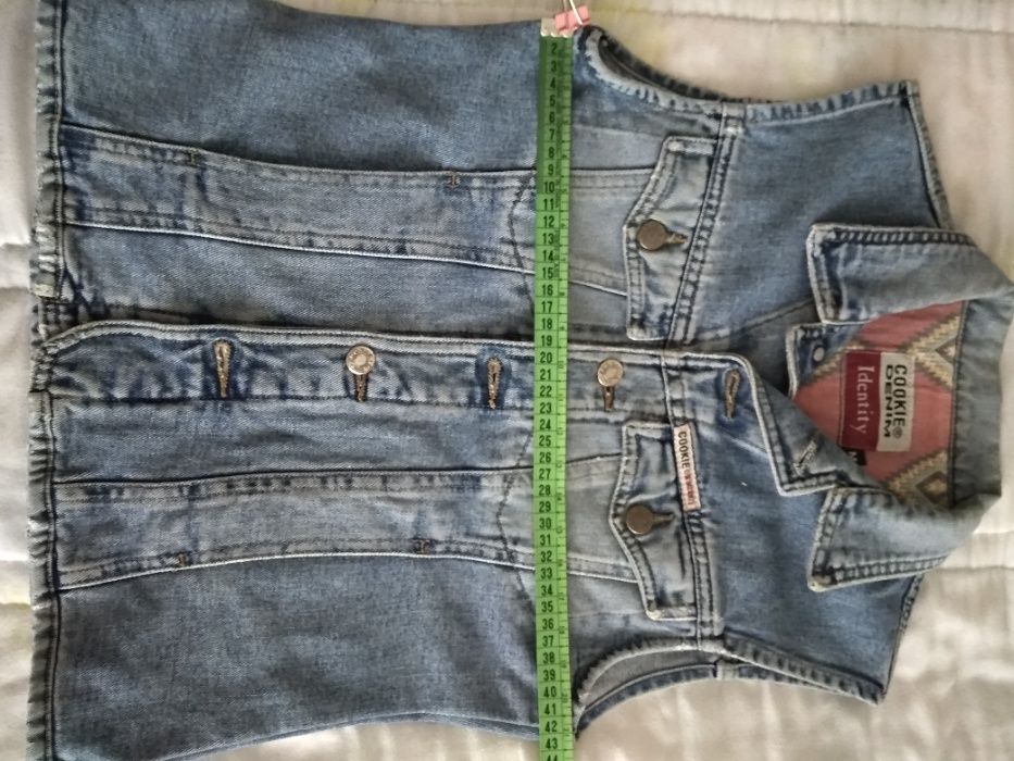 Colete de ganga da Cookie Denim