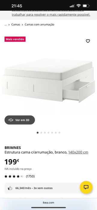 Cama/colchao Ikea