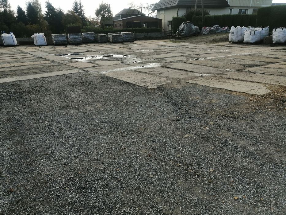 Plac parking działka