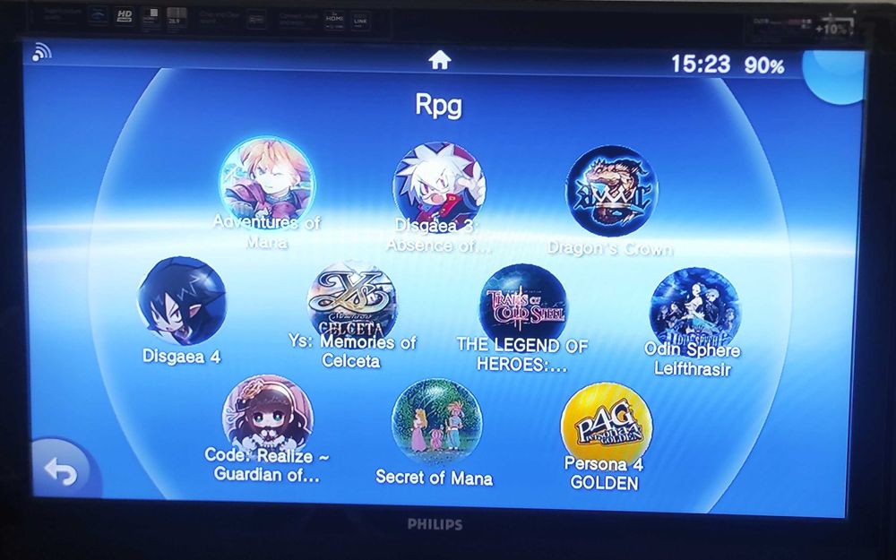 Playstation TV - Desbloqueada - Cartão 256GB - Comando PS3