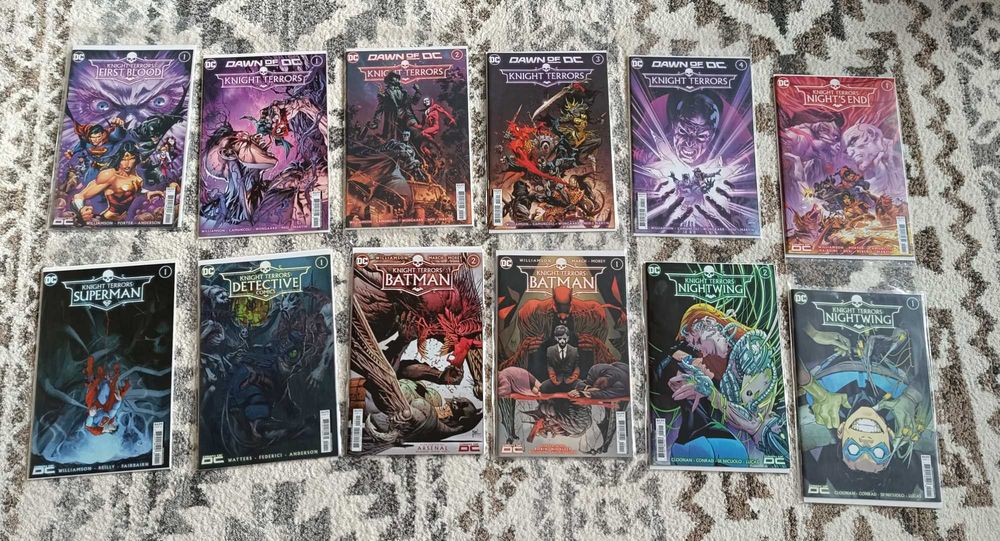 REZERWACJA Komiks DC Knight Terrors w zeszytach, j. angielski