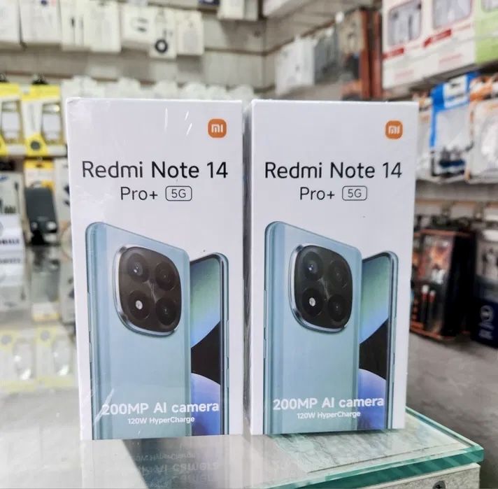 Смартфон Xiaomi Redmi Note 14 Pro Plus 5G 8/256GB Midnight Black. Офіційна гарантія 12 місяців.