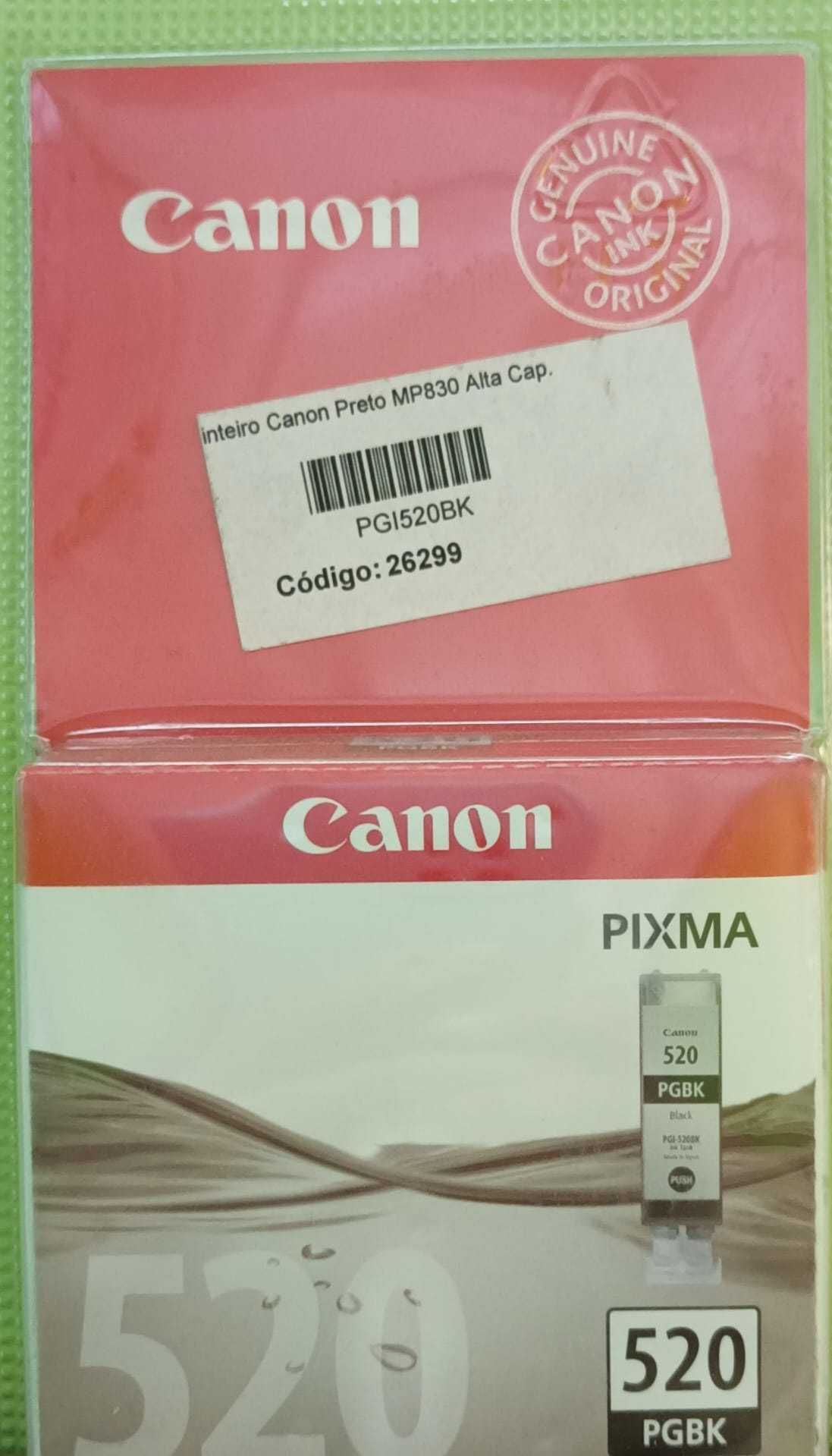 Tinteiros Canon Pixma 520 PGBK Alvalade • OLX Portugal
