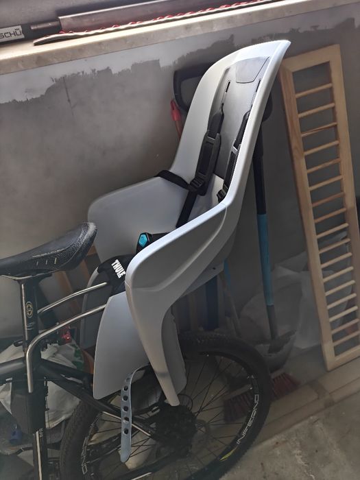 FOTELIK ROWEROWY THULE RideAlong Lite 2 Light Grey - jak nowy!