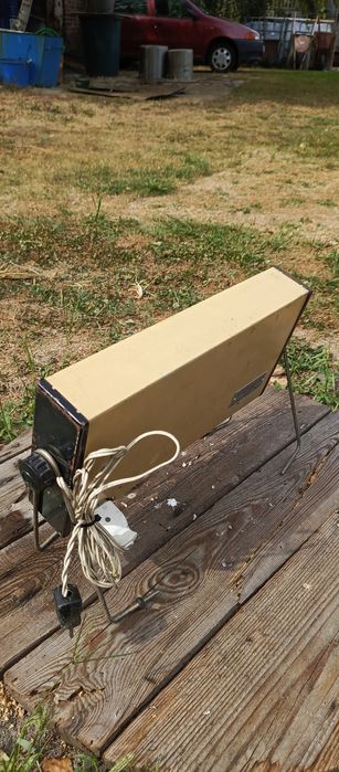 Polski stary grzejnik promiennik farelka sprawny 100%.