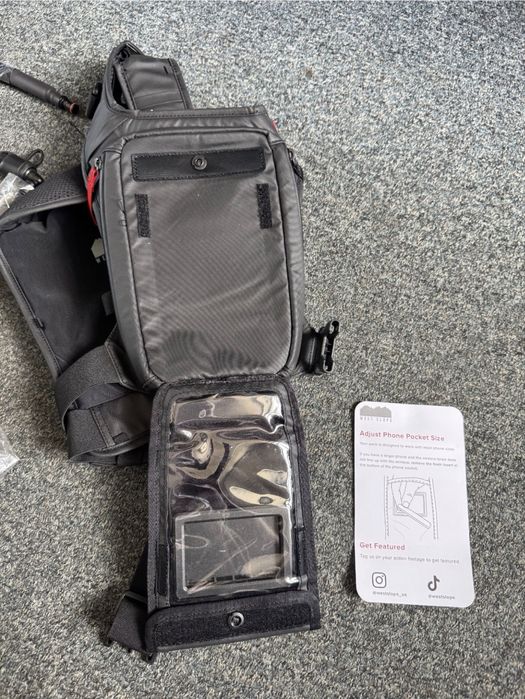 West Slope PRO-180 Slim Snowboard Narty Chest Pack Plecak piersiowy