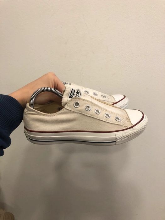 Trampki Converse All Star krotkie biale rozmiar 36
