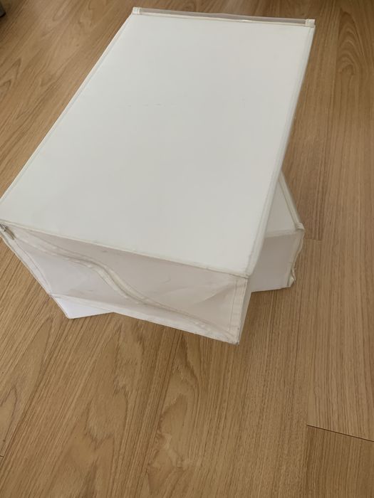 7 caixas arrumação sapatos IKEA