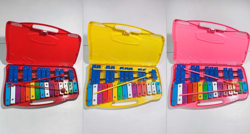 Металлофон, ксилофон 2 октави (25 звуків)