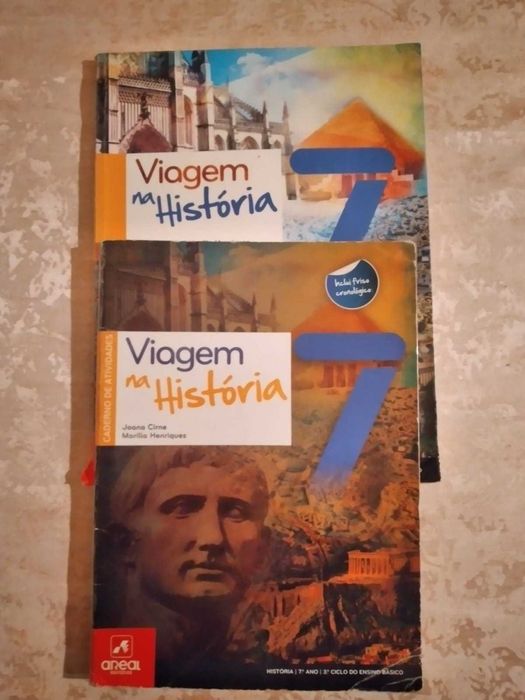Manuais e CA Viagem na História 7 e 8 ano