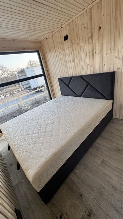 ХІТ ПРОДАЖУ!!! Ліжко «Геометрія» з корпусним матрацом від виробника