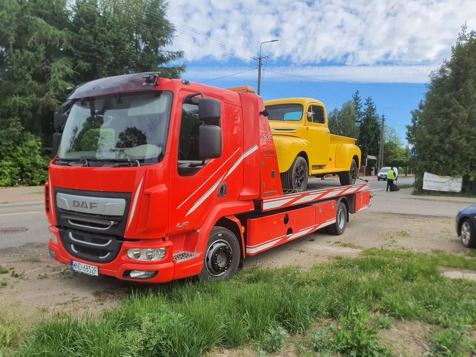 DAF LF  automat-autolaweta pomoc drogowa webasto 2 wyciągarki
