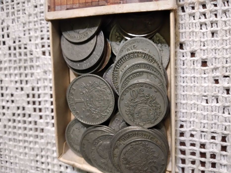 Vendo moedas antigas