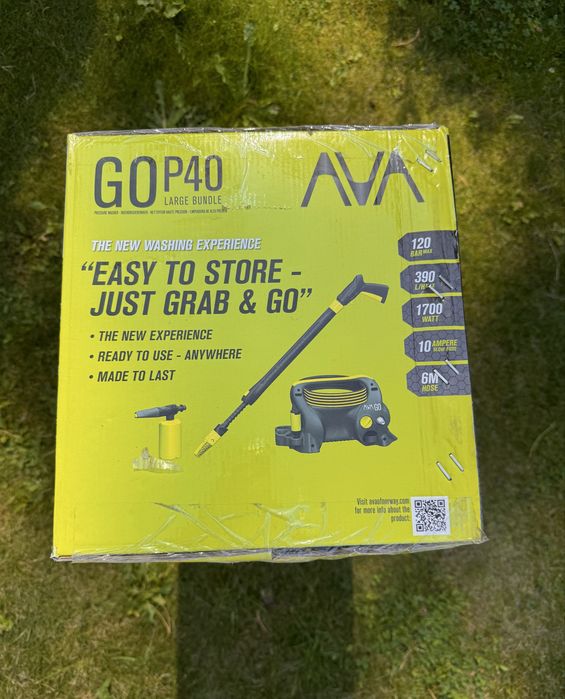 Ava Go P40 Large Bundle | nowa | 120 bar | Foam Cannon | 6 m wąż