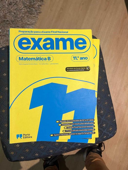 Preparar Exame Nacional Matemática B 11 ano