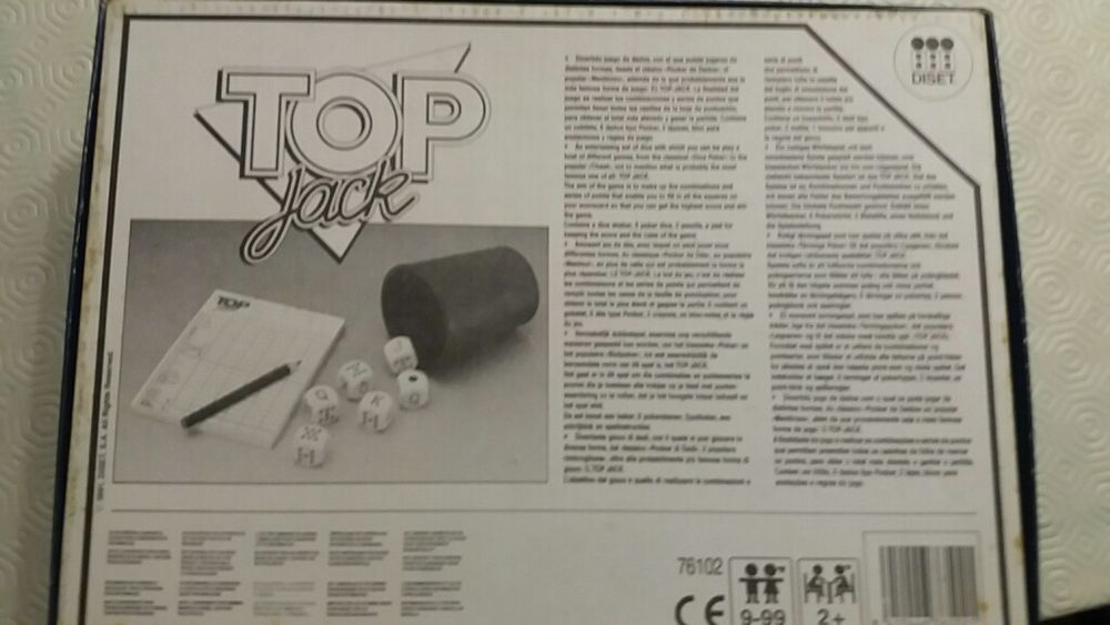 Jogo de poker top jack