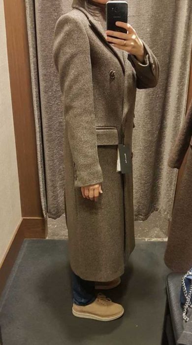 Massimo Dutti шерстяне пальто