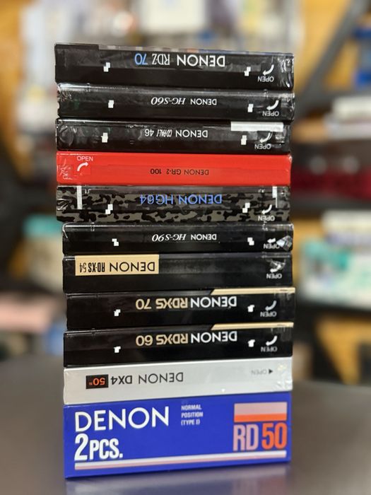 Продам аудио кассеты Denon