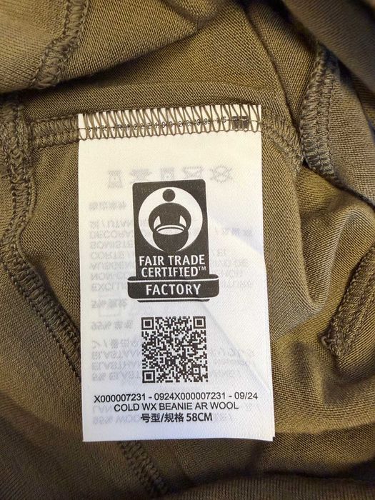 Czapka Arcteryx LEAF Cold WX AR Beanie Wool Crocodile