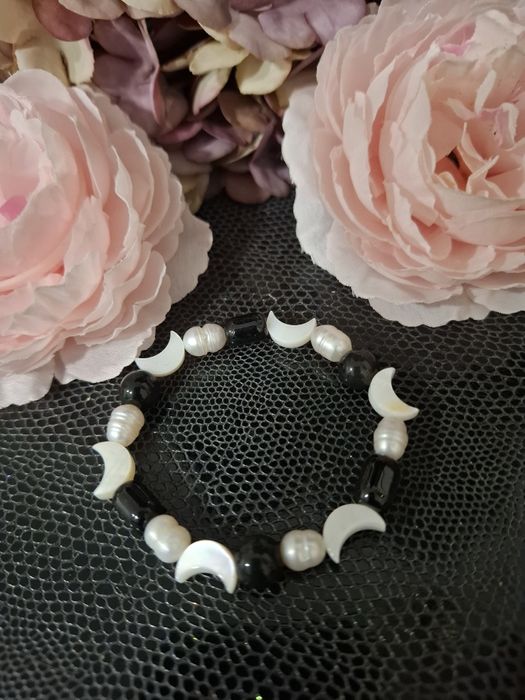 Bransoletka handmade z naturalnych kamieni