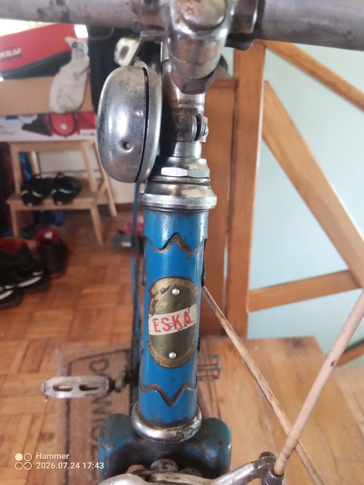 Zabytkowy rower eska sport