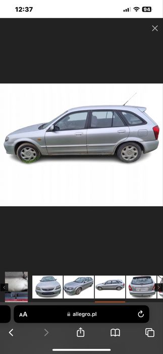 Spoiler para mazda 323 F