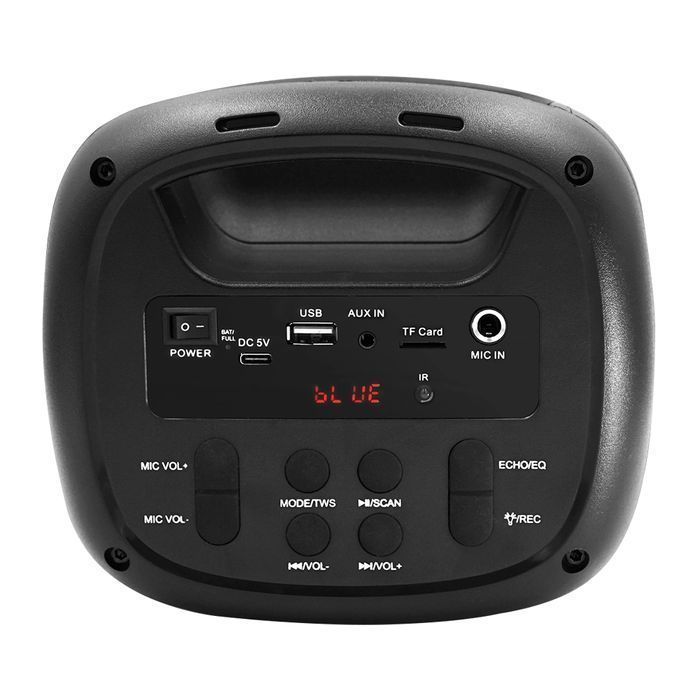 Głośnik bluetooth przenośny BeatFlow radio AUX USB-C 35W TWS mikrofon