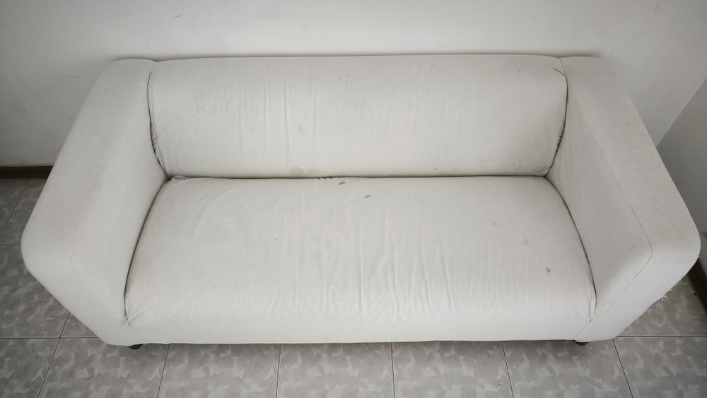 Sofá Klippan IKEA branco